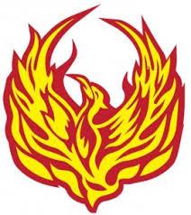 A phoenix, Lodge 11's mascot
